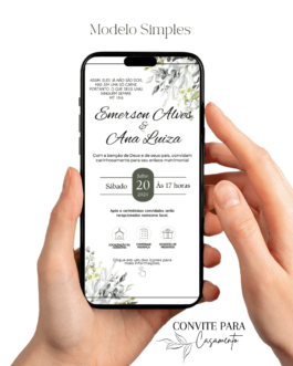 Convite de Casamento Interativo Virtual 15