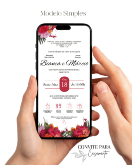 Convite de Casamento Interativo Virtual 17