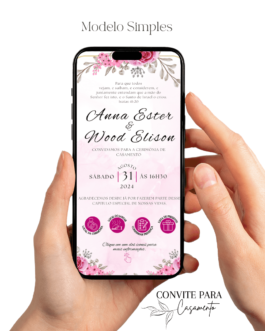 Convite de Casamento Interativo Virtual 25