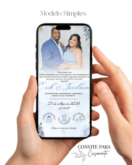 Convite de Casamento Interativo Virtual 29