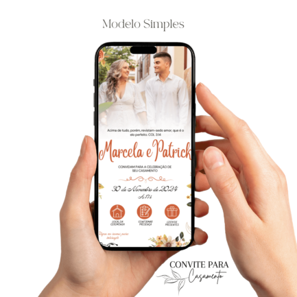 Convite de Casamento Interativo Virtual 31