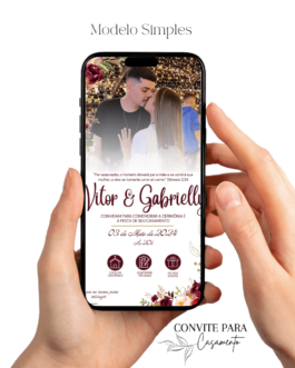 Convite de Casamento Interativo Virtual 36