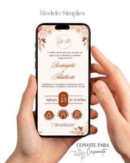 Convite de Casamento Interativo Virtual 38