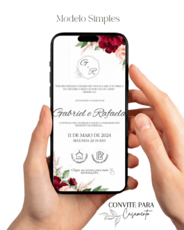 Convite de Casamento Interativo Virtual 51