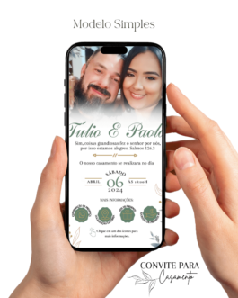 Convite de Casamento Interativo Virtual 60