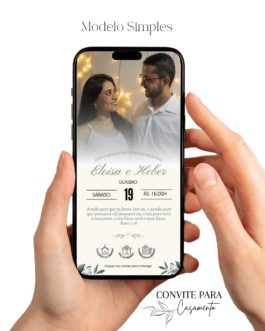 Convite de Casamento Interativo Virtual 87