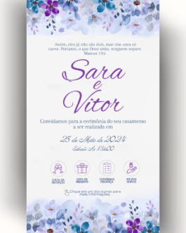 Convite de Casamento Interativo Virtual 13