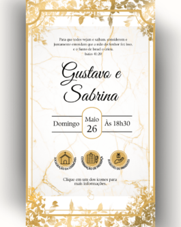 Convite de Casamento Interativo Virtual 18