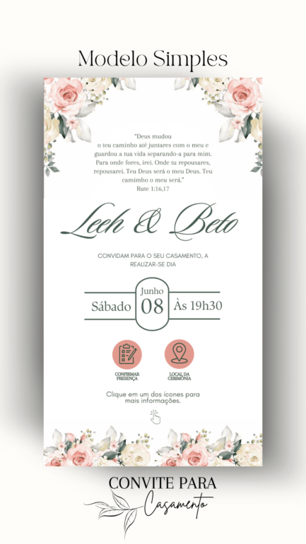 Convite de Casamento Interativo Virtual 21 - Image 2