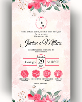 Convite de Casamento Interativo Virtual 04