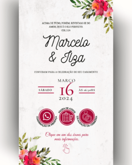 Convite de Casamento Interativo Virtual 43