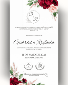 Convite de Casamento Interativo Virtual 51