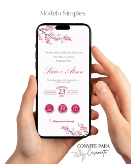 Convite de Casamento Interativo Virtual 61