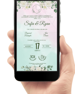 Convite de Casamento Interativo Virtual 67