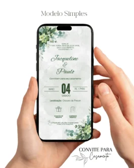 Convite de Casamento Interativo Virtual 82